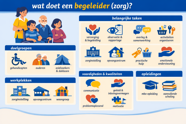 Wat doet een begeleider (zorg)